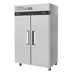 Thumbnail image #1 for Turbo Air M3 Two-Section Reach-In Refrigerator, Solid Doors, 42.3 Cu. Ft., Top Mount Compressor