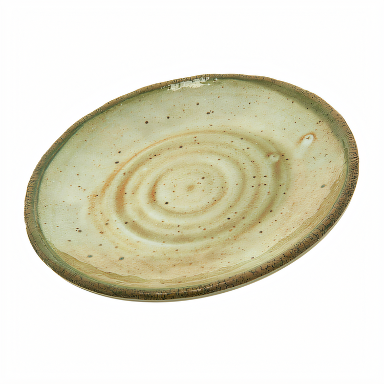 Product image #1 for Carlisle Gathering 9-Inch Round Coupe Melamine Salad Plate, Adobe