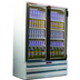 Thumbnail image #1 for Howard-McCray GF42BM-FF 42 Cu. Ft. Two-Section Bottom-Mount Self-Contained Hinged Glass Door Freezer Merchandiser