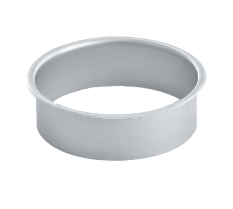 Product image #1 for Vollrath Round Stainless Steel Garbage Waste Chute, 6-9/16 Inch x 2 Inch Deep