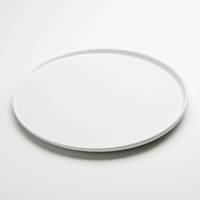 American Metalcraft Lift Collection 13-Inch Round White Melamine Plate