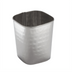 Thumbnail image #1 for American Metalcraft 12 oz Square Stainless Steel Hammered Finish Fry Cup