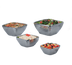 Thumbnail image #1 for Vollrath Square Beehive Double-Wall Insulated Serving Bowl, 1.8 Quart, 18/8 Stainless Steel
