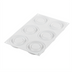 Thumbnail image #1 for Silikomart Curve Flex Series Promise 6-Cavity Silicone Baking and Blast Chilling Mold