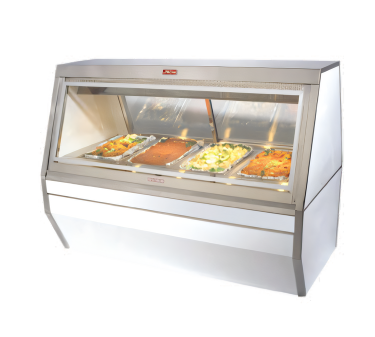 Product image #1 for Howard-McCray 35 Series 50-Inch Full-Service Hot Food Case, 3 Wells, Black Exterior