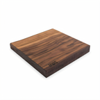 Thumbnail image #2 for John Boos CB1069-3W2112175 Reversible Face Grain American Black Walnut Wood Cutting Board, 21 x 12 x 1-3/4 Inches