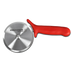 Thumbnail image #1 for Dexter Russell Sani-Safe 4-Inch Wheel Pizza Cutter with Replaceable Blade and Red Polypropylene Handle