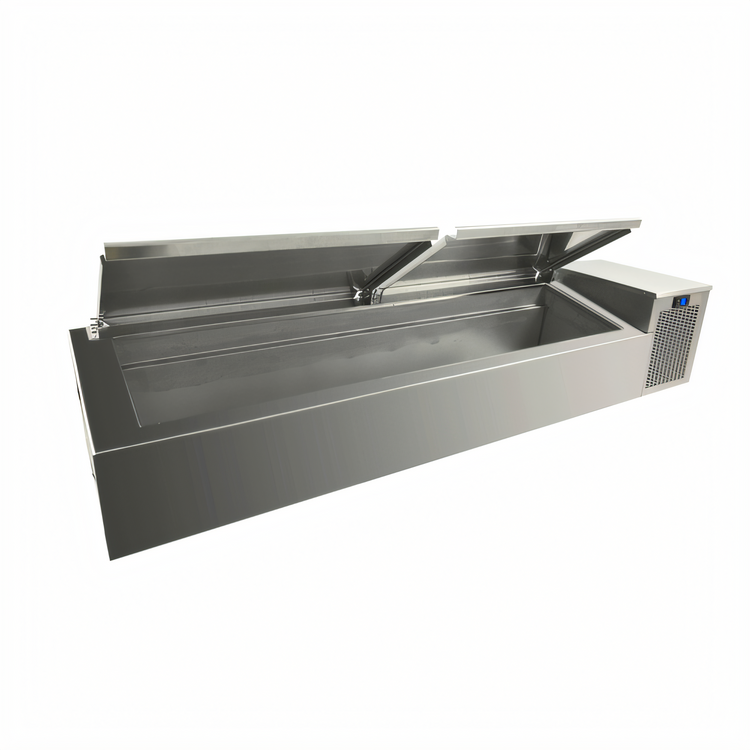 Product image #1 for Randell CR9039-290 39-Inch Countertop Refrigerated Condiment Rail