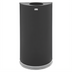 Thumbnail image #1 for Rubbermaid Commercial 12-Gallon Half-Round Open-Top Bathroom Trash Can, Black