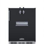 Thumbnail image #1 for Summit Commercial Summit Appliance SBC58BFRTPCFADA Freestanding ADA Front-Tap Cold Brew Coffee Kegerator, Dual Tap, 5.3 Cu. Ft.