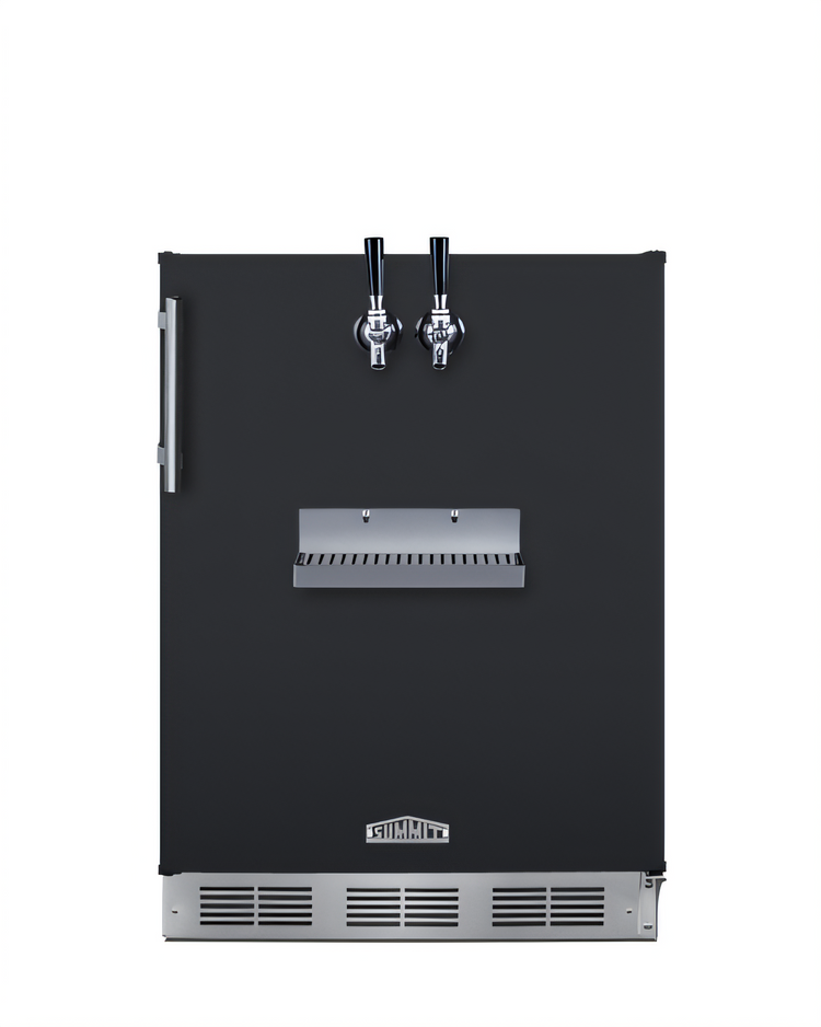Product image #1 for Summit Appliance 24-Inch ADA-Compliant Front Tap Cold Brew Coffee Kegerator with Dual Tap