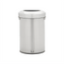 Thumbnail image #1 for Rubbermaid Refine Half-Round Stainless Steel Waste Container, 16 Gallon