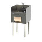 Thumbnail image #1 for Perlick Corporation Top Shelf TSD18HST Freestanding Underbar Hand Sink, 18"W, Stainless Steel, Soap & Towel Dispensers