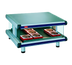 Thumbnail image #1 for Hatco Glo-Ray Designer Slant Single-Shelf Countertop Merchandising Display Warmer, 54.25-Inch Wide