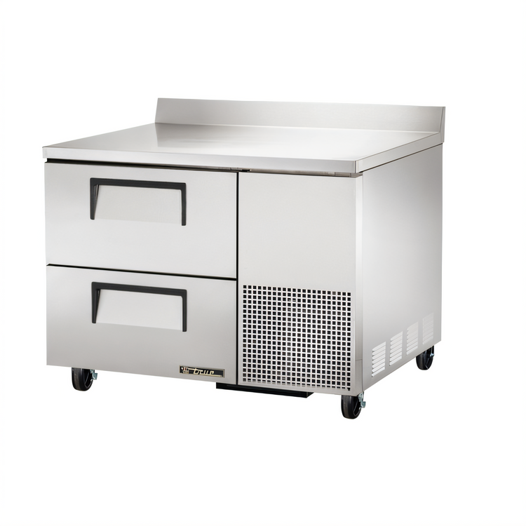 Product image #1 for True 44.5-Inch Deep Worktop Refrigerator with 2 Drawers and Side-Mounted Self-Contained R290 Refrigeration