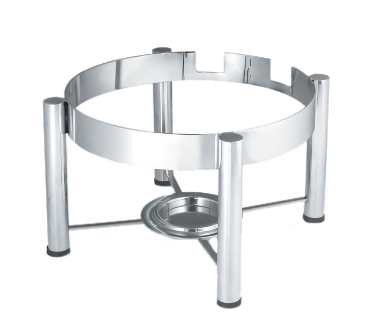 Product image #1 for Intrigue® Mirror-Finish Stainless Steel Stand for Round Induction Chafers