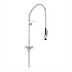 Thumbnail image #1 for Fisher Single-Deck Dual Control Spring-Style Pre-Rinse Faucet Assembly with 21-Inch Riser, 36-Inch Hose and Wall Bracket