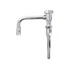 Thumbnail image #1 for T&S Brass Swivel Vacuum Breaker Gooseneck Faucet Spout, 8-3/4 Inch, Polished Chrome-Plated, 3/8 Inch NPT