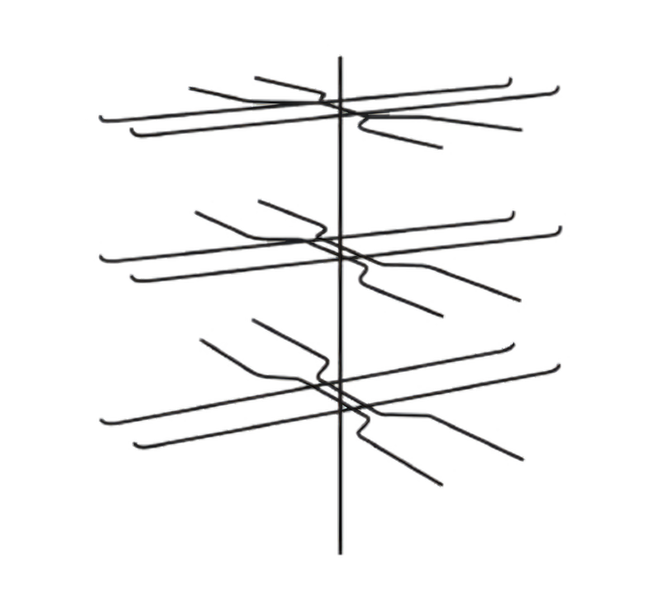 Product image #1 for Hatco 3-Tier Pretzel Tree Concession Display