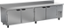 Thumbnail image #1 for Beverage-Air WTR119AHC Four-Section Worktop Refrigerator, 118-Inch Wide, 4 Doors, 40.12 Cu. Ft., Side-Mounted Self-Contained Refrigeration