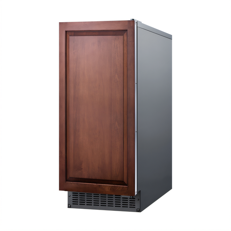 Product image #1 for Summit Commercial 15-Inch Panel-Ready Built-In/Freestanding Clear Ice Machine With Pump, 62 lb/Day