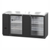 Thumbnail image #1 for Hoshizaki BB69-G Two-Section Back Bar Refrigerator with Glass Swing Doors, 69-1/2-Inch