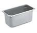 Thumbnail image #1 for Vollrath 1/3 Size Solid Steam Table Pan, 6-1/4 Qt, 20 Gauge 300 Series Stainless Steel