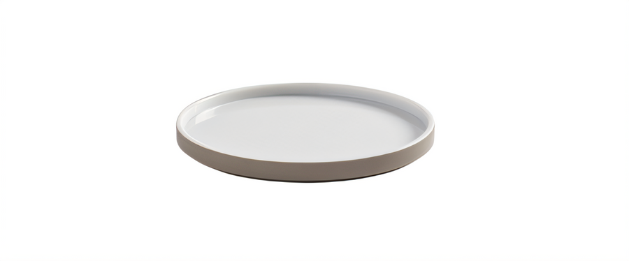 Product image #1 for American Metalcraft 6-Inch Round Mocha BPA-Free Melamine Plate