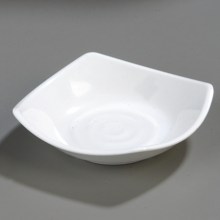 Product image #1 for Carlisle 5 oz. Square White Melamine Side Dish