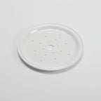 Thumbnail image #1 for American Metalcraft MDT9W White Melamine Seafood Drip Tray, 9-3/8 Inch Diameter Case of 48