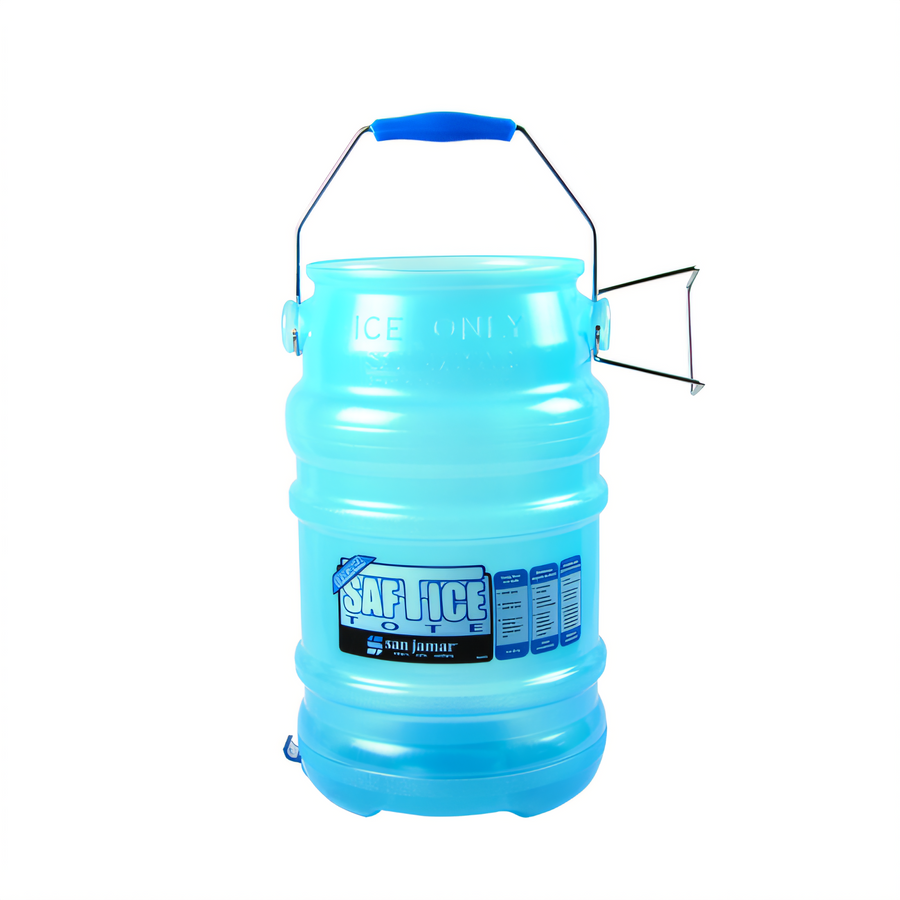 Product image #1 for Saf-T-Ice BPA-Free 6-Gallon Ice Tote with Tri-Grip Handle and HACCP Hanger