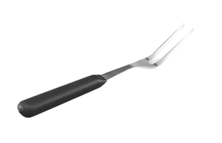 Product image #1 for Vollrath Kool-Touch Buffetware 2-Tine Pot Fork, 11-1/8 Inch, Black Insulated Handle