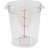 Thumbnail image #1 for StorPlus 8 Qt. Round Clear Polycarbonate Food Storage Container (Container Only)