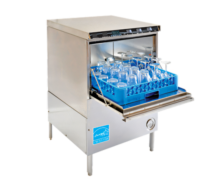 Product image #1 for Perlick PKHT24A Door-Type High-Temperature Underbar Glasswasher with 5.3 kW Booster Heater, 24 Inch