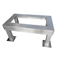 Omcan USA Heavy-Duty Aluminum Generator Stand, 48-1/2 x 25-1/2 x 12 Inches, 1000 lb Capacity
