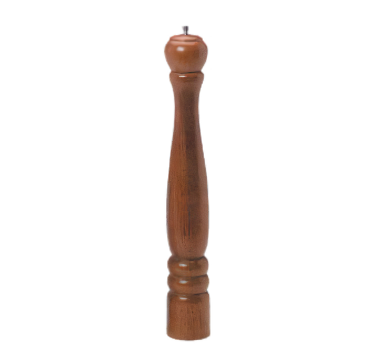 Product image #1 for 18-Inch Mahogany Wood Pepper Mill with Tempered Steel Grinding Mechanism