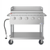 Thumbnail image #1 for KoolMore 5-Burner Mobile Propane Outdoor Charbroiler Grill with Griddle Plate and Grates