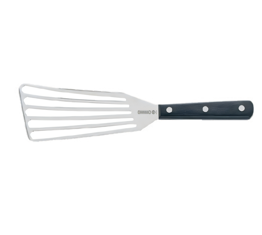 Product image #1 for Mundial Slotted Fish Turner with Stainless Steel Blade and Black Wood Handle