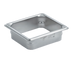 Thumbnail image #1 for Vollrath 1/6 Size Rectangular 22 Gauge Stainless Steel Garbage Waste Chute