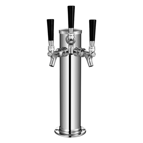 Product image #1 for Omcan USA Triple Tap Countertop Beer Tower for Keg Coolers