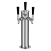 Thumbnail image #1 for Omcan USA Triple Tap Countertop Beer Tower for Keg Coolers