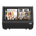 Thumbnail image #1 for KoolMore 35-Inch Countertop Self-Service Refrigerated Display Case with Sliding Glass Doors, Black
