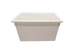 Thumbnail image #1 for Omcan USA 18 x 26 x 15 Inch Rectangular Stackable Polypropylene Food Storage Container, White