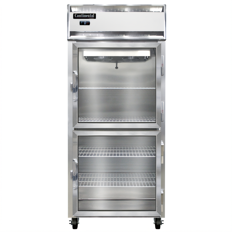 Product image #1 for Continental Refrigerator 1FXNGDHD One-Section Extra-Extra-Wide Glass Door Display Freezer