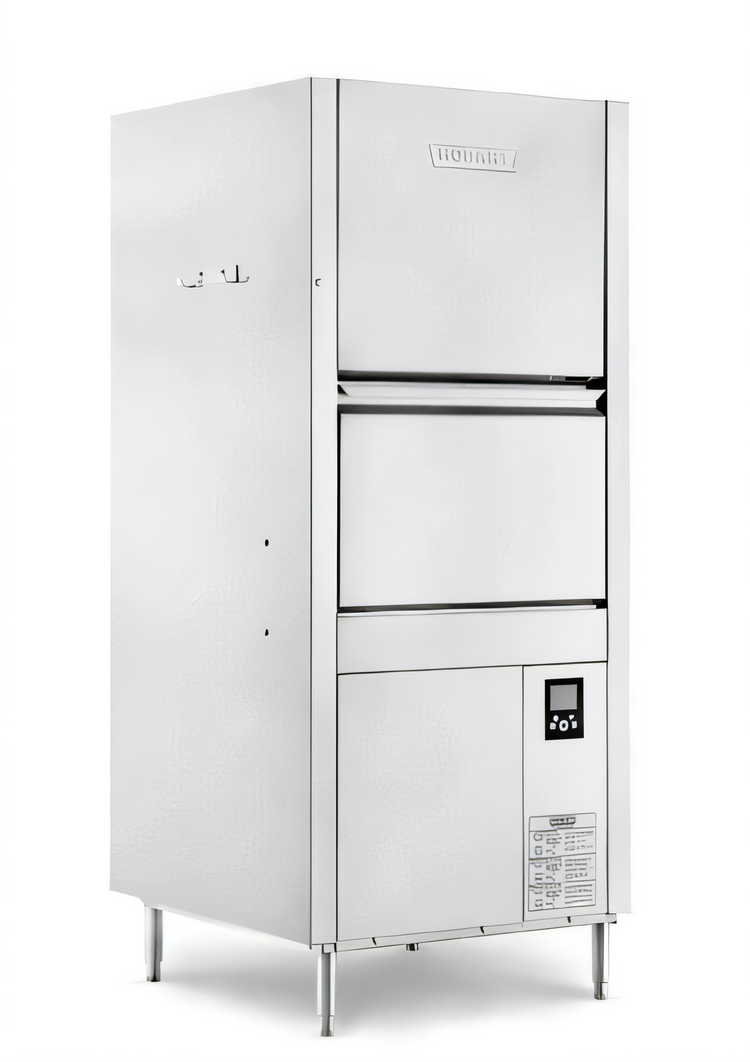 Product image #1 for Hobart Warewash High Temperature Pot, Pan & Utensil Washer, Front Loading Split Door, 10 Sheet Pan Capacity, 480V