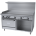 Thumbnail image #1 for Garland G Starfire Pro 60-Inch Commercial Gas Restaurant Range with Full-Width Griddle, Convection Oven and Storage Base