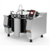 Thumbnail image #1 for Cucimix UCBTG082AV1 82 Gallon Gas Tilting Skillet Pressure Braising Pan with Automatic Mixer