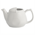Thumbnail image #1 for Winco 15 oz White Porcelain Teapot, Without Lid