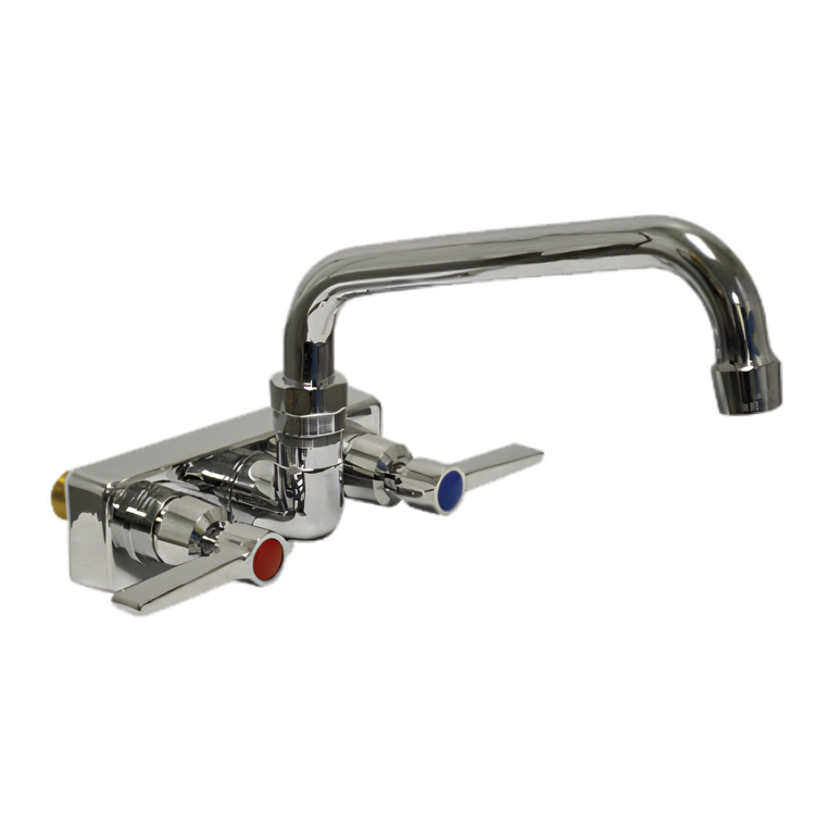 Product image #1 for Advance Tabco Lead-Free Backsplash-Mounted Faucet with 10-Inch Swing Spout, 4-Inch Centers