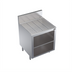 Thumbnail image #1 for Krowne Royal Series 24-Inch Underbar Glass Rack Storage Unit with Drainboard Top and Middle Shelf